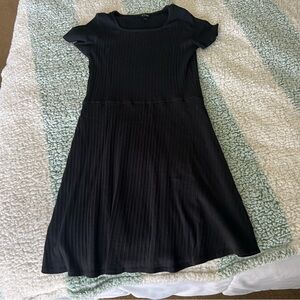 Art Class Black Mini Dress